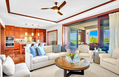 Montage Kapalua Bay Condominio | KBM Resorts | FREE CAR | Luxury Oceanfront Villa at Montage Kapalua Bay | Private Lanai and BBQ MON-5203