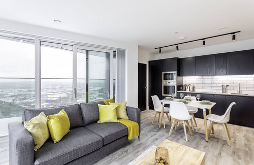 East Acton Apartamento | KDR4 - 2 Bedroom 2 Bathroom - King/Twin Single