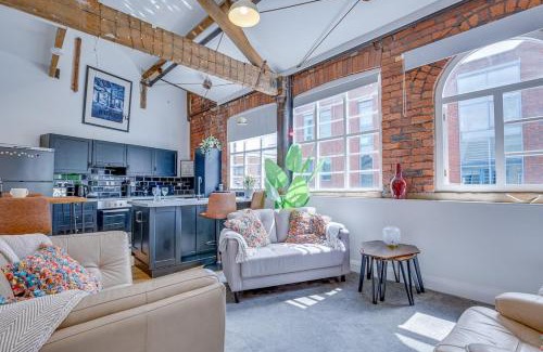 Sheffield Apartamento | Kelham 2 Bed Loft - Free Parking