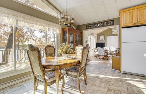 Legend Lake Casa | Keshena Lake House: Fire Pit, Deck