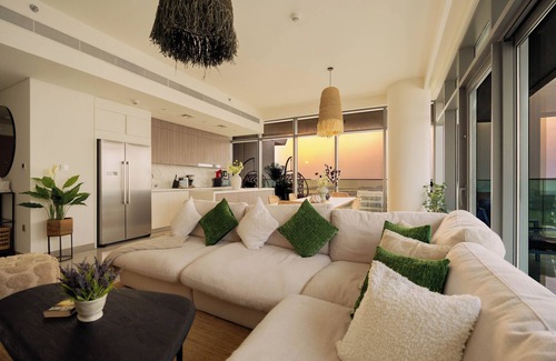 Dubai Marina Apartamento | KeyRock - Sea View Beachfront Penthouse