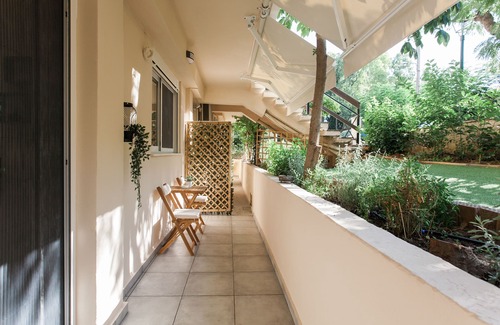 Kifisia Apartamento | Kifissia Central Stylish Fresh Apt☘near Metro 1BR✔