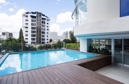 Ensanche Quisqueya Apartamento | kinbed*Pool*Sauna*Balcony|YK