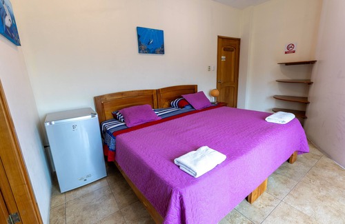 Puerto Ayora Cama Y Desayuno | KING-SIZE BEDROOM FOREST VIEW BALCONY ON THE SECOND FLOOR