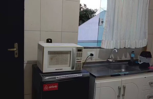 Maringa Apartamento | Kit net 07 Camila space 1 double bed 2 singles.