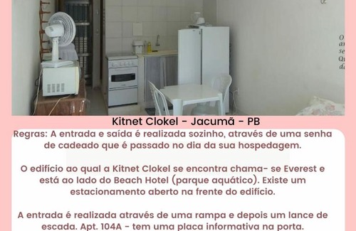 Village Jacuma Apartamento | Kitnet Clokel ap 104 A