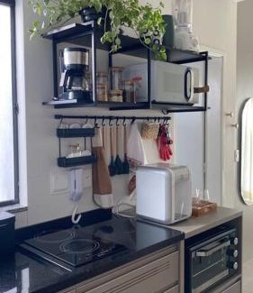 Passos Apartamento | Kitnet equipada e aconchegante