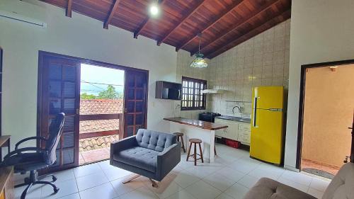 Boraceia Casa | Kitnet Superior com Vista para o Mar