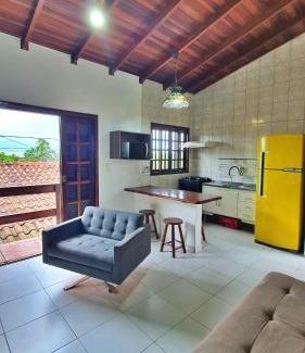 Boraceia Casa | Kitnet Superior com Vista para o Mar