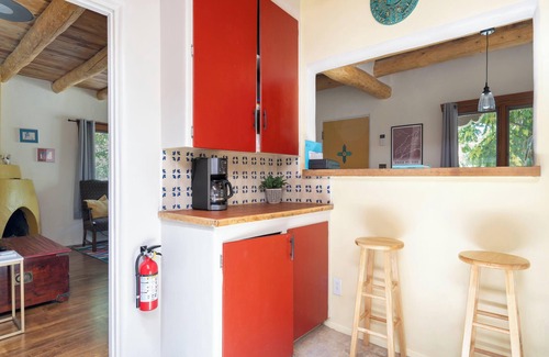 Southside Casa | Kiva Cottage | Fireplace, Patio, Near Downtown