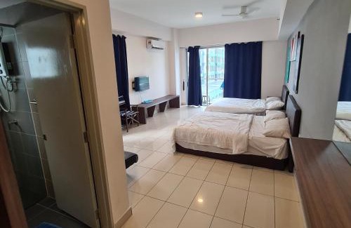 Tanjung Aru Apartamento | KK Aeropod Corner unit A near Airport and City Free Parking