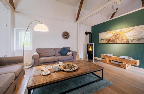Langballig Casa | Klüterkammer, Ferienhaus auf Gutshof mit Kamin