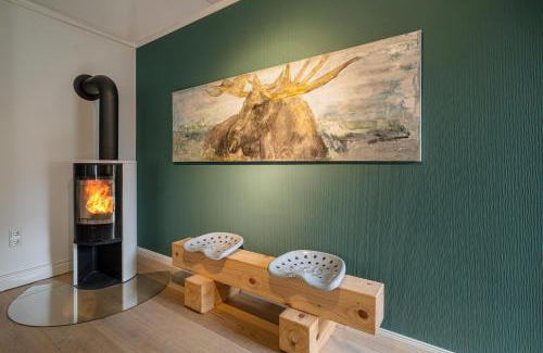 Langballig Casa | Klüterkammer, Ferienhaus auf Gutshof mit Kamin