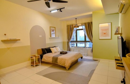 Damansara Perdana Apartamento | KL Art Nouveau Suite, MRT, Free Parking, Self Check In