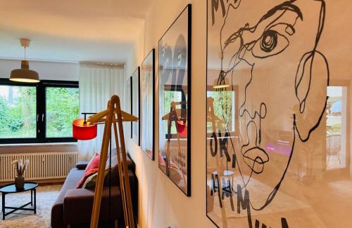 Ruettenscheid Apartamento | Klassen Stay - Design Apartment - Balkon - Netflix - Nähe Messe