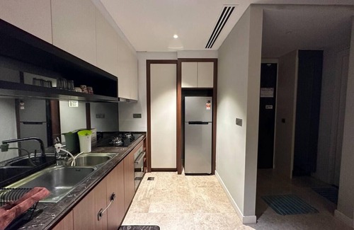 Kuala Lumpur City Centre Apartamento | Klcc studio with a rooftop garden/playground
