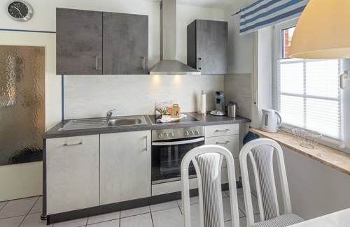 Westeraccumersiel Apartamento | Kleine Möwe: Cozy vacation accommodation in Dornumersiel for max. 2 persons