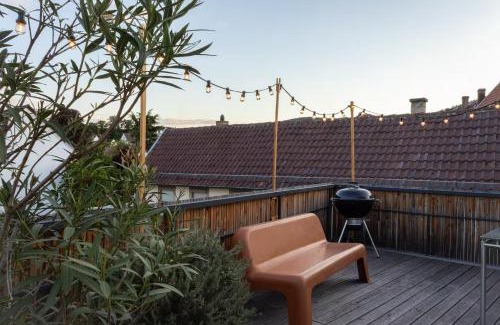 Deidesheim Apartamento | Klimatisierte Wohnung mit großer Terrasse