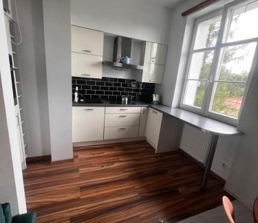 Biskupiec Apartamento | Klimatyczne mieszkanie w krainie jezior