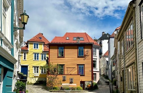 Bergen City Centre Apartamento | Knøsesmauet Apartment
