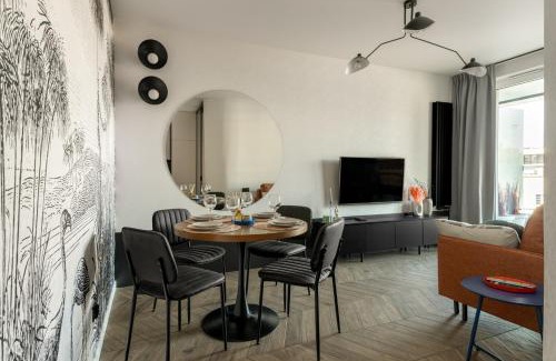 Srodmiescie Apartamento | Kobaltowy Apartament Centrum