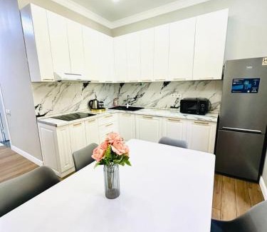 Ulytau District Apartamento | Komfort City Residential Fam Luxe Complex with Mountain View