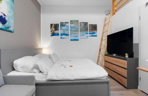 Ehrenfeld Apartamento | Komfortables Studio in Köln-Ehrenfeld, Küche, Vollausstattung, Netflix, 1 Min zur U-Bahn, 10 Min zum Neumarkt