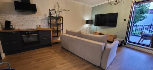 Elblag Apartamento | Komfortowy Apartament Przy Bramie Targowej z tarasem- Old Town
