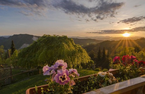 Eberstein Casa | Komfortzimmer Panoramablick - Biolandhaus Arche