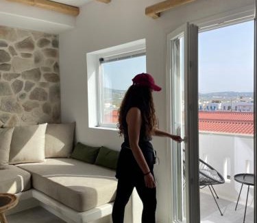 Naxos Town Apartamento | Konstantza's Deluxe Suite