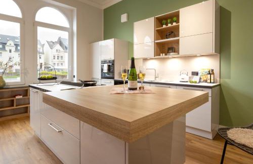 Traben-Trarbach Apartamento | Kontor 22 - Luxus Ferienwohnung mit Sauna und Garten