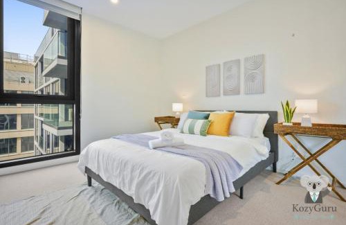 Moonee Ponds Apartamento | KozyGuru | Moonee Ponds | Modern 1 Bed Apt Parking