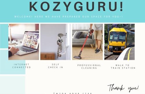 Redfern Apartamento | KozyGuru | Redfern | Cozy Apt near Train Station
