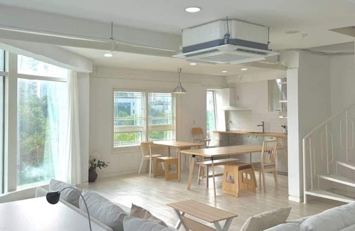 Seongnae-dong Apartamento | KSPO, Asan Hosp. Olympic park, Super duplex for 10