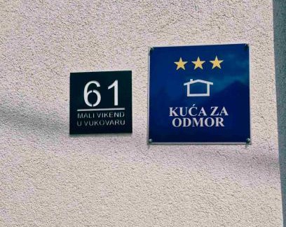 Vukovar Apartamento | Kuća za odmor Mali vikend u Vukovaru
