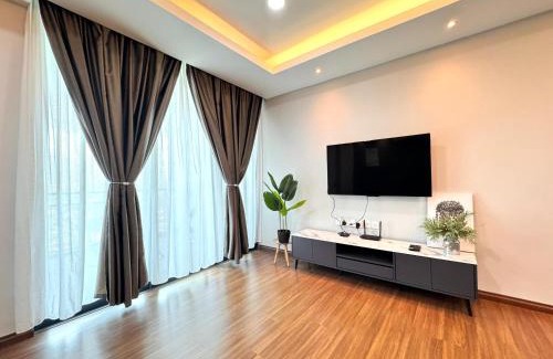Kuching Apartamento | Kuching Cozy Vivacity Megamall Jazz Suite 3BR 9Pax