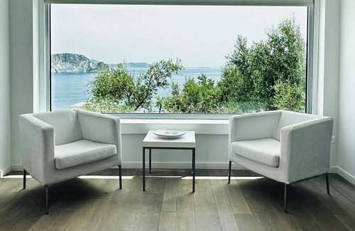 Marathias Villa | Kurma Blue, villa with infinity pool and stunning sea view