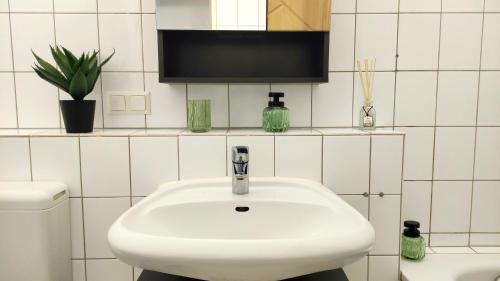 Bad Schmiedeberg Apartamento | Kurzentrum, Küche, radfreundlich, gemütliches Bett