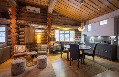 Saariselka Apartamento | Kuukkeli Log Houses Teerenpesä - Superior Suite A49