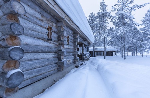 Saariselka Cabaña | Kuukkeli Log Houses Villa Aurora (Pupula)