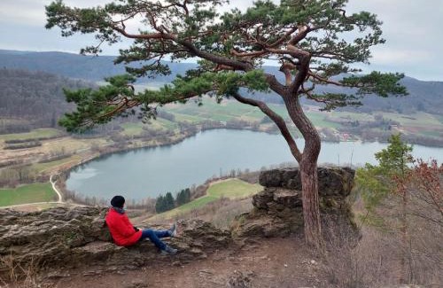 Happurg Apartamento | Ländliche Fewo Wildblume, 4 km zum Stausee