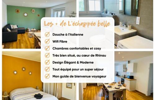 Rhinau Apartamento | L'échappée Belle proche "Europa Park"
