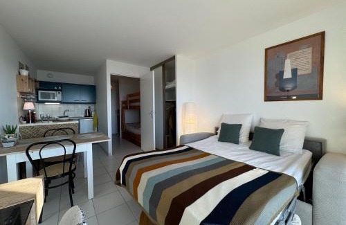 Pornichet Apartamento | L'écrin bleu - Vue Mer - Wifi - Central