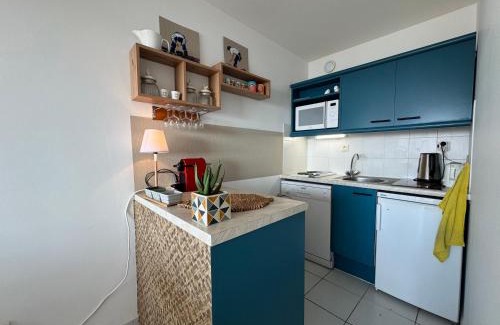 Pornichet Apartamento | L'écrin bleu - Vue Mer - Wifi - Central