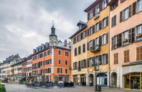 Chambery Apartamento | L'écrin de Chambéry, cœur de centre ville, calme et espace