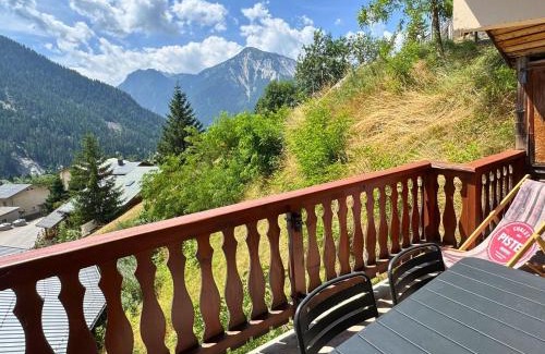 Champagny-en-Vanoise Apartamento | L’Éterlou Au pied des pistes, vue montagne