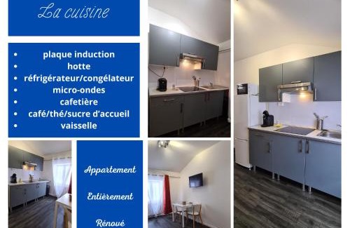 Cœur de Ville Apartamento | L'Accalmie 3- Central- Entièrement rénové