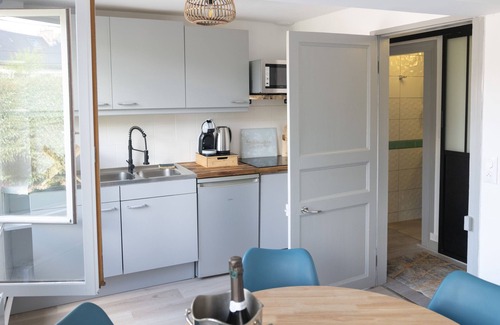 Quevauvillers Apartamento | L' Ecume-Apartamento-Apartamento-Baño con ducha
