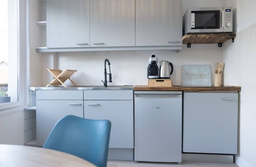 Quevauvillers Apartamento | L' Ecume-Apartamento-Apartamento-Baño con ducha