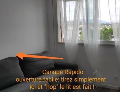 Les Sablettes Apartamento | L'antre de MER "Les pieds dans l'eau" - Vue mer - CLIM - Embarcadère - Plage de sable et restaurants à pied - Arrivée autonome dès 17H - Codes sur messagerie -